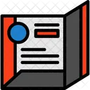Resume Folder Document Storage Application Materials Icon