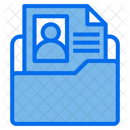 Resume Folder  Icon