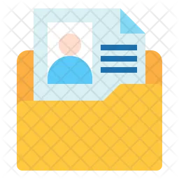 Resume Folder  Icon
