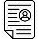 Resume  Icon