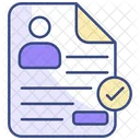 Resume  Icon