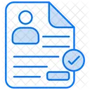 Resume  Icon