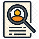 Resume Employment Professional Icon