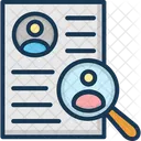 Job Profile Job Application Resume Icon