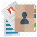 Resume Cv Profile Icon