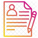 Resume  Icon