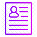 Resume  Icon