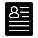 Resume  Icon