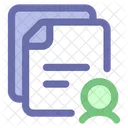 Resume Cv Profile Symbol