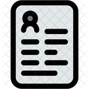 Resume  Icon