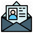 Resume Mail Letter Resume Icon