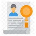 Resume Search  Icon