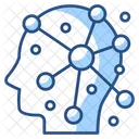 IA Abstrata Inteligencia Artificial Rede Mental Ícone