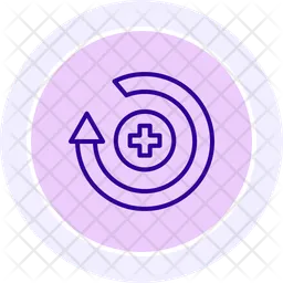 Récupération médicale  Icône