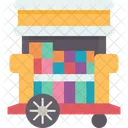 Retail Cart Store Icon