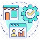 Retail And Wholesale Trade Icon