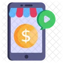 Retail Video  Icon