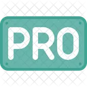 Retangle Pro Sign Symbol Icon