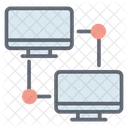 Trasferimento Dati Sincronizzazione Dati Condivisione Dati Icon