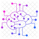 Neurale Rete Cyber Icon