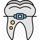 Retenedor Ortodoncia Alineacion Dental Icono