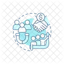 Employee Retention Human Resource Icon