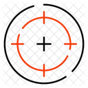 Reticle Midpoint Crosshair Icon