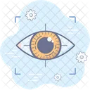 Retina Cyber Security Icon