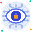 Retina Lock Eye Vision Icon