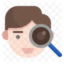 Retina Recognition Retina Eye Recognition Icon