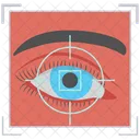 Retina Scan Eyebrow Body Part Icon