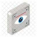 Iris Recognition Eye Recognition Eye Authentication Icon