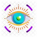Retina Scan Scan Retina Icône