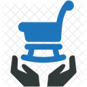 Retirement Care Rocking Chair Icon