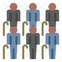 Retirement Elderly Old Icon