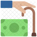 Retirement Saving Bag Retire Icon