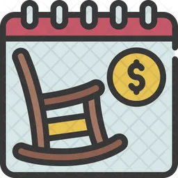 Retirement Schedule  Icon