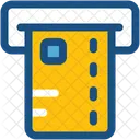 Retiro en cajero automático  Icono