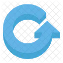 Retorno Recarga Rotacion Icono