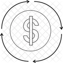 Retorno De La Inversion Dinero Inversion Icon