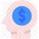 Cabeza Dinero Retorno De La Inversion Icon