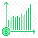 Retorno do investimento  Ícone