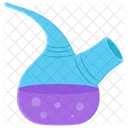 Retort Flask Glass Jar Icon