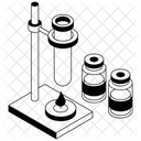 Stand Burning Heating Icon