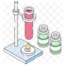 Stand Burning Heating Icon