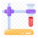 Retort Stand Chemical Testing Chemical Vial Icon