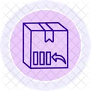 Icone De Ligne De Retour Facile Icon
