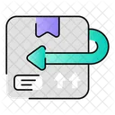 Rucksendepaket Rucksendepaket Rucksendekurier Symbol