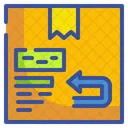 Rücksendepaket  Symbol