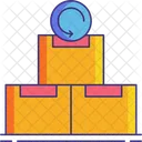 Rücksendepaket  Symbol